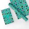 Female Gift Wrap Blue