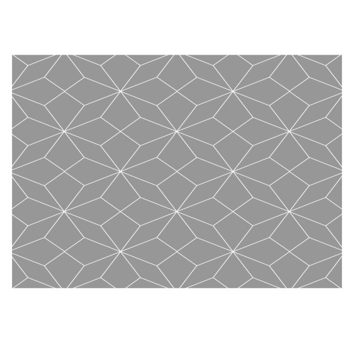 Grey Geometric Gift Wrap