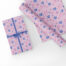 Heart Gift Wrap Pink
