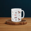 Farm Animals Mug White