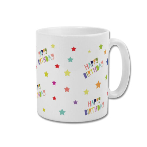 Happy Birthday Mug Design