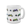 Motorbike Mug White