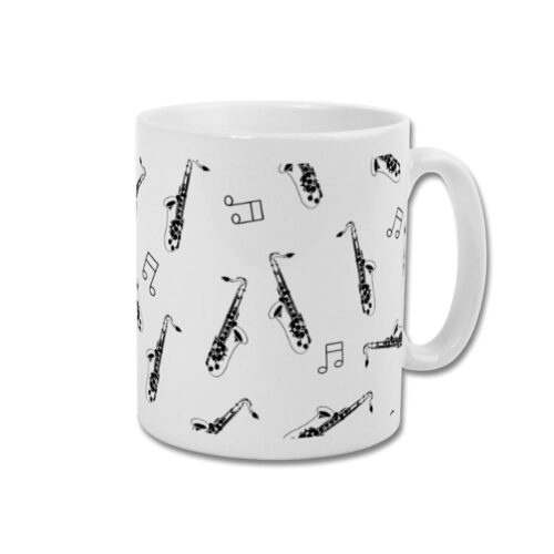 Saxophone Design Mug