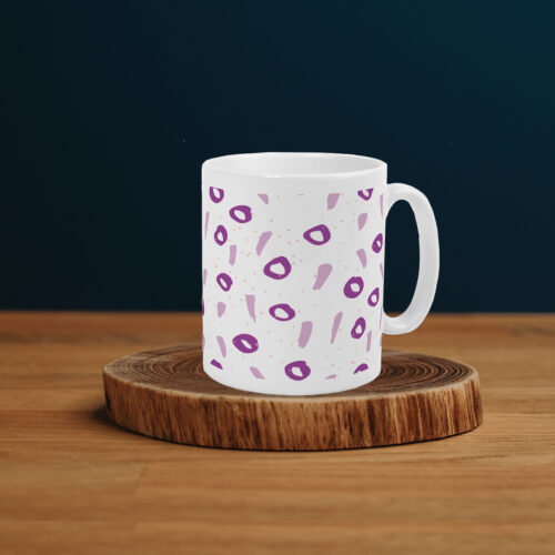 Confetti Mug Purple