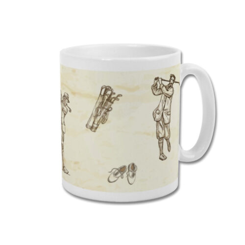 Vintage Golf Mug