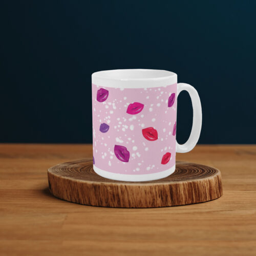 Lips Design Mug