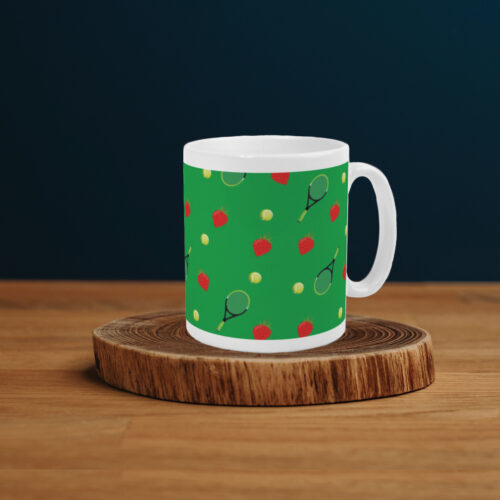Tennis Mug Green