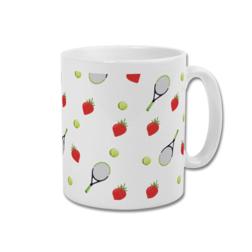 Tennis Mug White