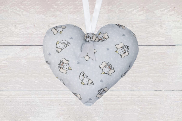 Baby Elephants Hanging Heart