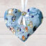 Cute Dogs Hanging Heart