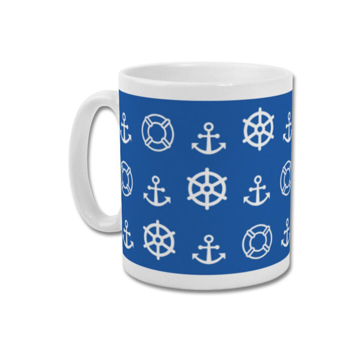 Nautical Blue Mug