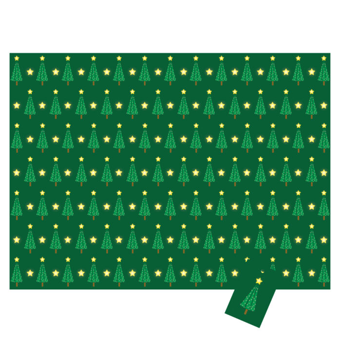 Christmas Tree & Tag-Green