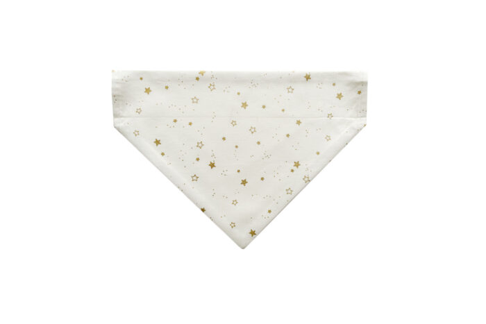 Dog Bandana Gold Stars