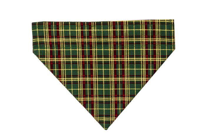 Dog Bandana Tartan Design