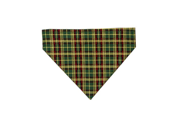 Dog Bandana Tartan Design