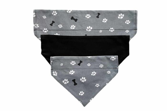 Dog Paw Bones Bandana