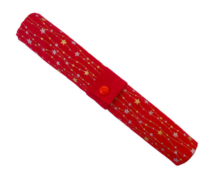 Christmas Napkins Dangling Stars