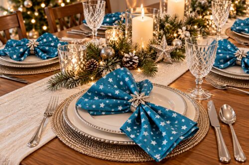 Christmas-Napkins-Stars-Blue