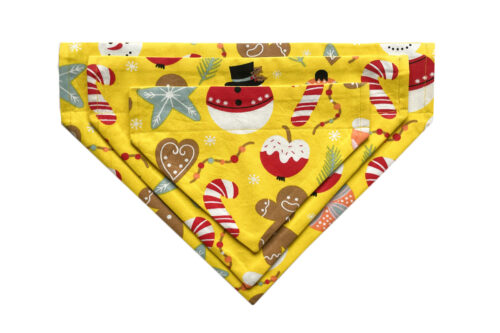 Dog Bandana Christmas Snowmen