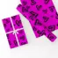 Hearts Gift Wrap Pink