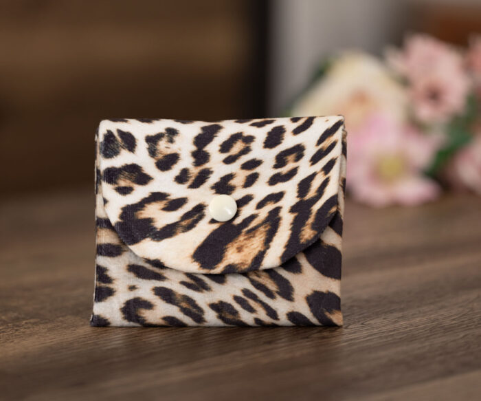 Coin Purse Leopard Print