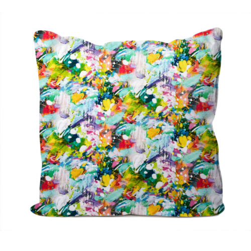 Abstract Design Multicoloured Cushion