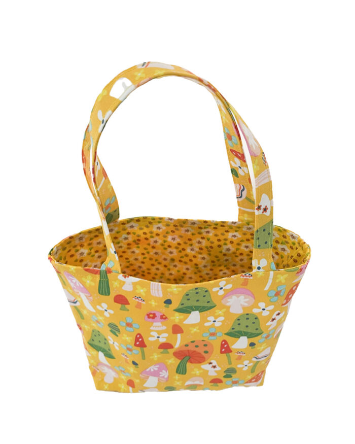 Childrens Tote Bag Toadstools