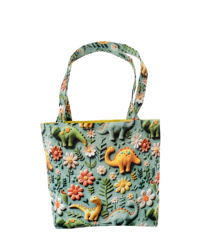 Childrens Tote Dinosaur Design