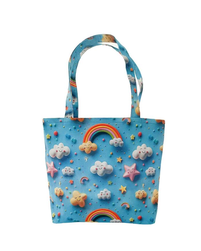 Childrens Tote 3D Rainbows