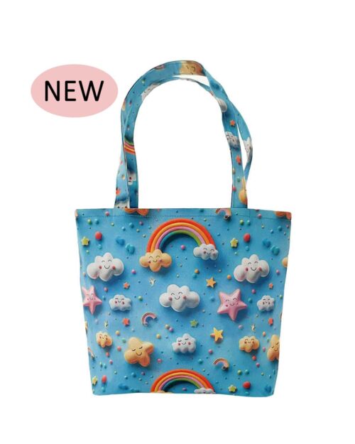 Childrens Tote 3D Rainbows