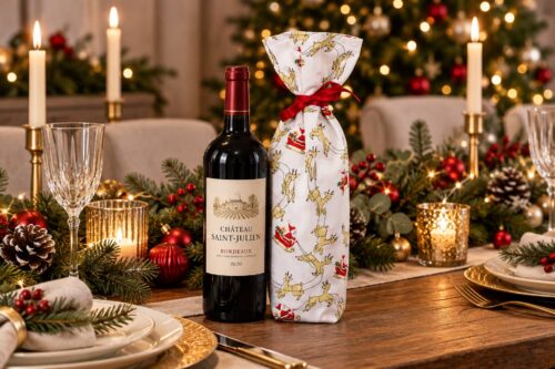 Christmas Bottle Bag