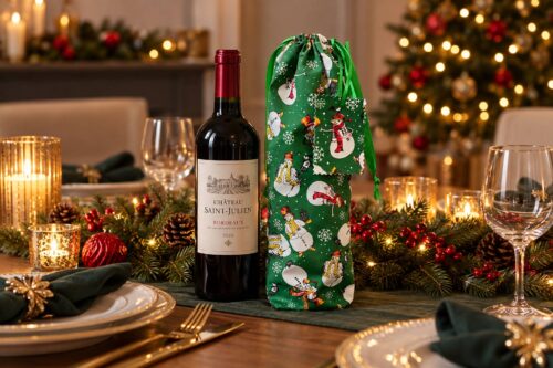 Christmas Bottle Bag