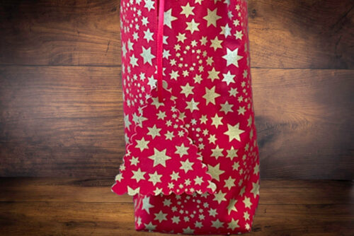 Christmas Bottle Bag Stars