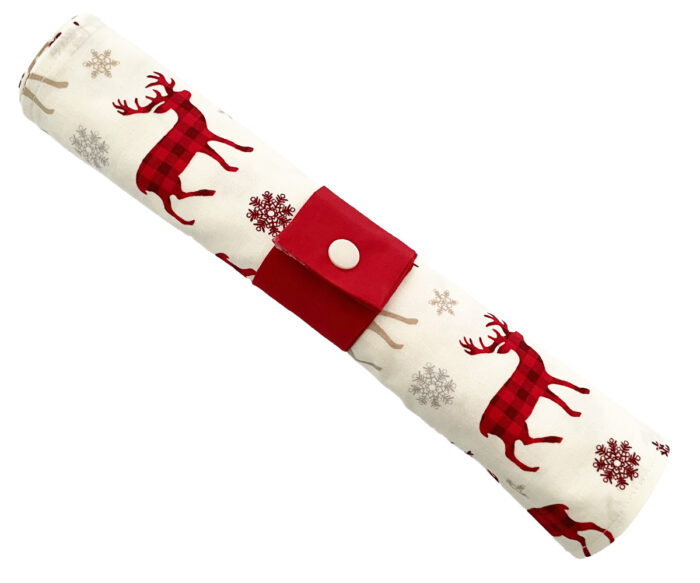 Christmas Napkins Reindeers-Snowflakes