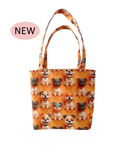 Childrens Tote 3D Dog Design