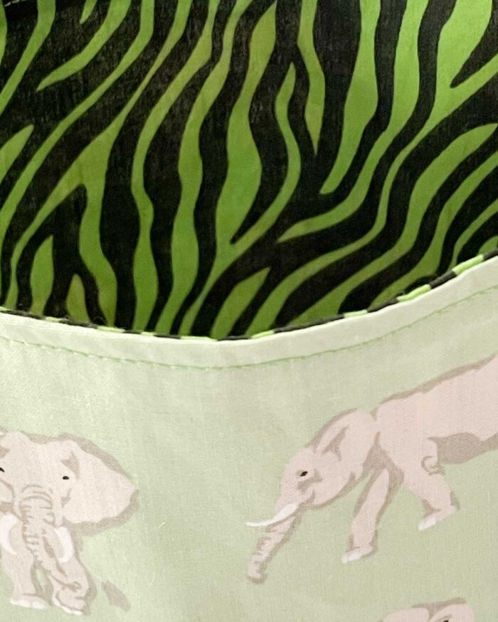 Childrens Tote Elephants Design