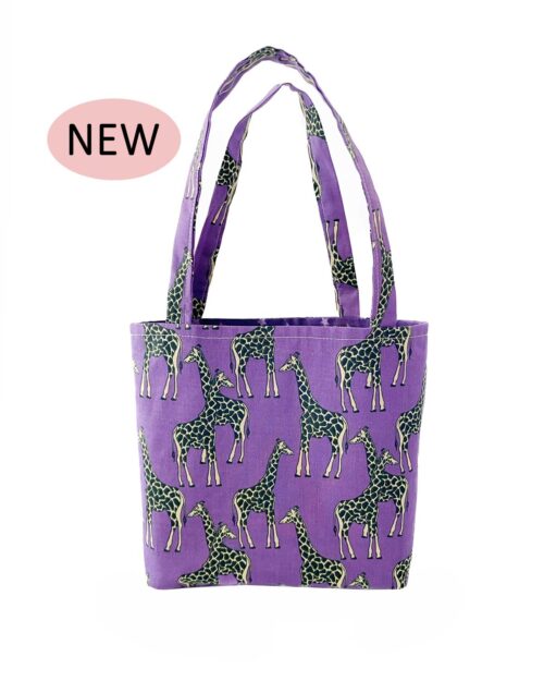 Childrens Tote Giraffe Design