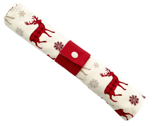 Christmas Napkins Reindeers-Snowflakes