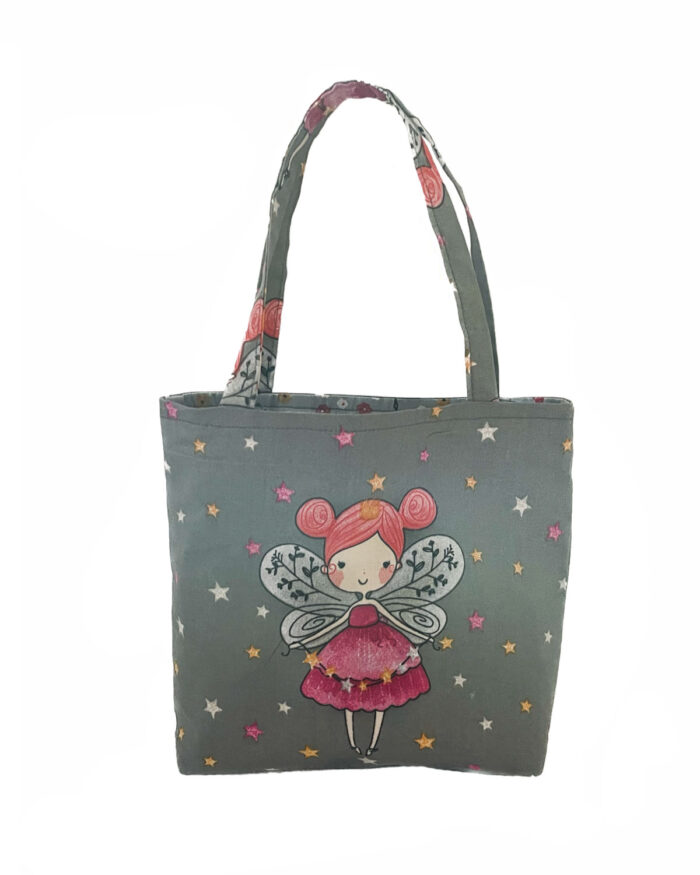 Fairy Tote Bag Grey