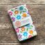 Face Cloth Coloured Flowers