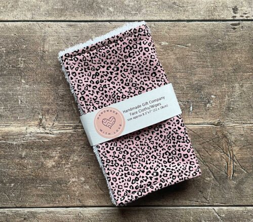 Face Cloth Leopard Print