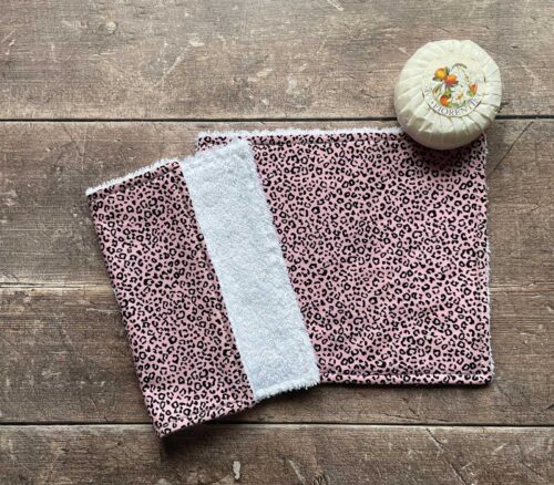 Face Cloth Leopard Print