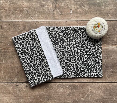 Face Cloth Leopard Print