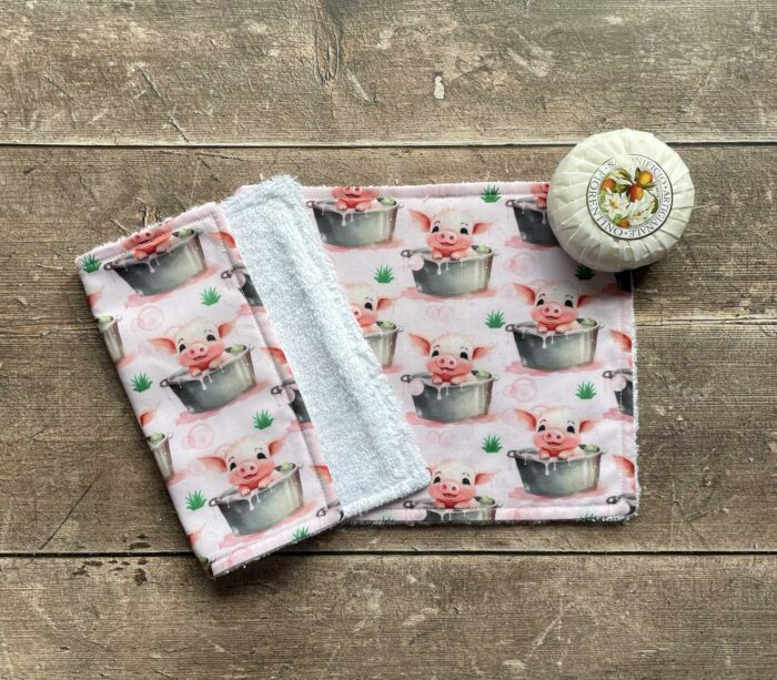 Face Cloth Little Pigs
