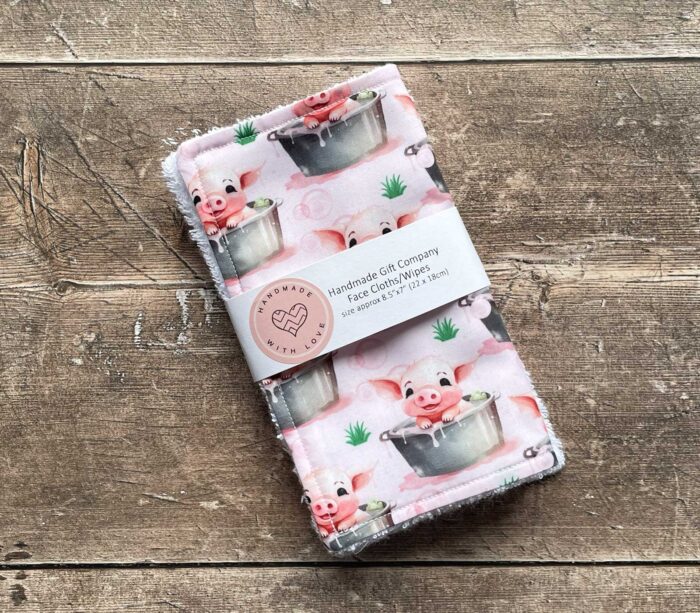 Face Cloth Little Pigs