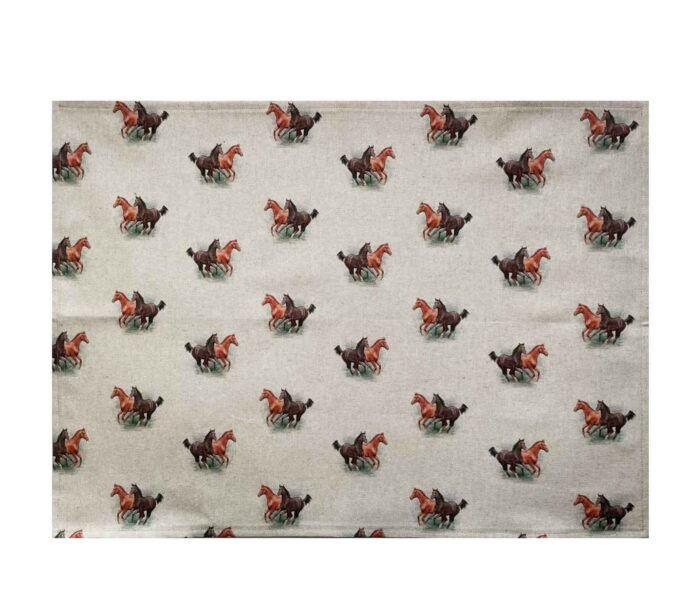 Tea Towel Galloping Horses
