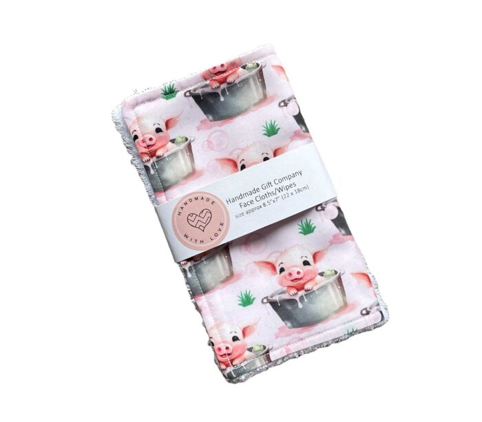 Face Cloth Little Pigs