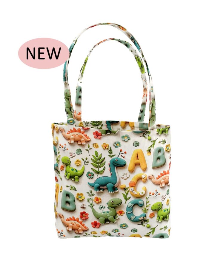 Childrens Tote Bag Alphabets 