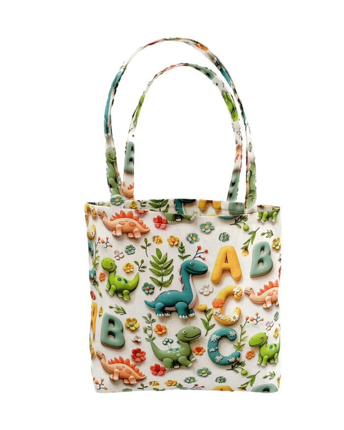 Childrens Tote Bag Alphabets 