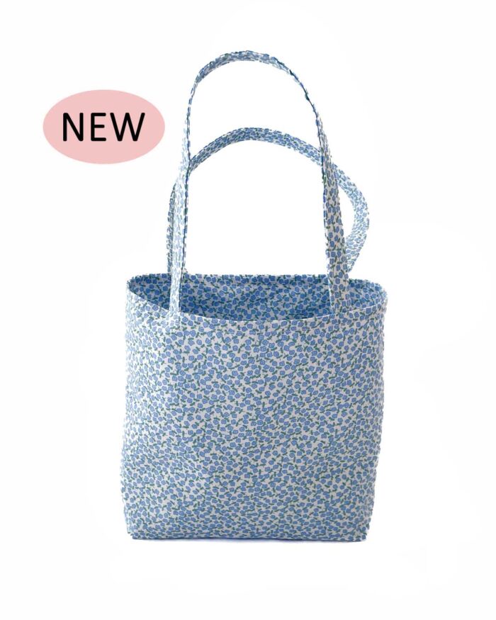 Tote Bag Blue Floral